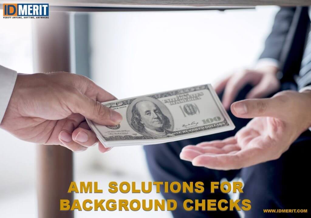 Secure Background Check Secure Business Transaction with AML-Integrated Background Checks